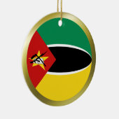 Mozambikaanse Vlag Ornament (Rechts)