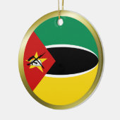Mozambikaanse Vlag Ornament (Links)