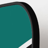 Mozambikaanse vlag pickleball paddle (Links Detail)