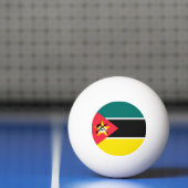 Mozambikaanse vlag pingpongbal (Net)