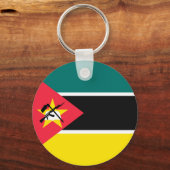 Mozambikaanse vlag sleutelhanger (Voorkant)