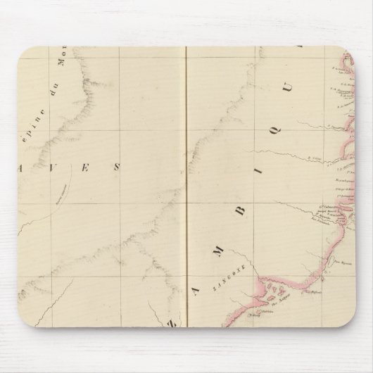 Mozambique Afrika 47 Muismat (Voorkant)