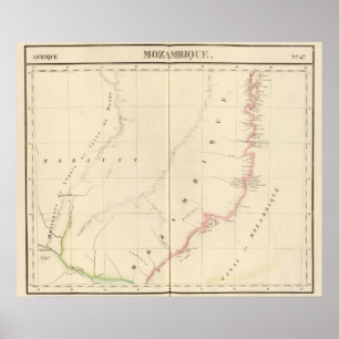 Mozambique Afrika 47 Poster