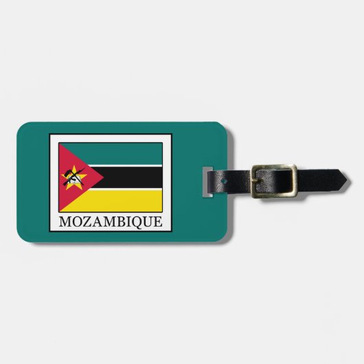 Mozambique Bagagelabel (Voorkant horizontaal)