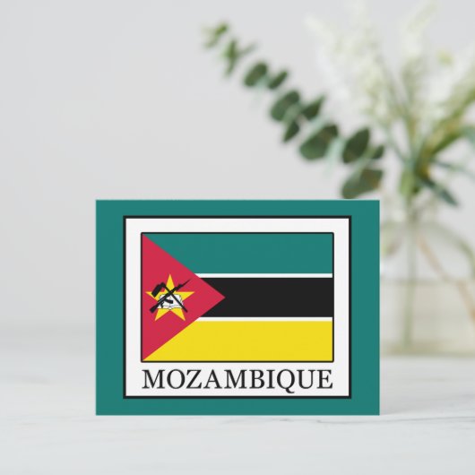 Mozambique Briefkaart (Staand voorkant)
