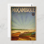  Mozambique-Briefkaart voor reizen Briefkaart (Voorkant / Achterkant)