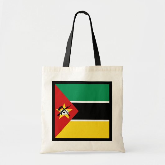 Mozambique Flag Bag Tote Bag (Voorkant)