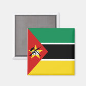 Mozambique Flag Magnet (Voorkant / Achterkant)