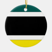 Mozambique Keramisch Ornament (Voorkant)