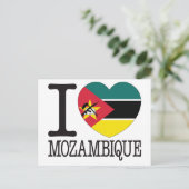 Mozambique Love v2 Briefkaart (Staand voorkant)
