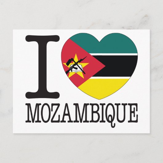 Mozambique Love v2 Briefkaart (Voorkant)