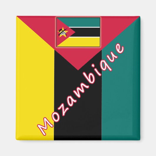 Mozambique Magneet (Voorkant)