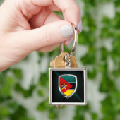 Mozambique Metallic Emblem Sleutelhanger (Hand)