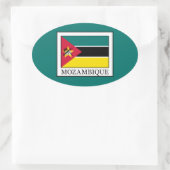 Mozambique Ovale Sticker (Tas)