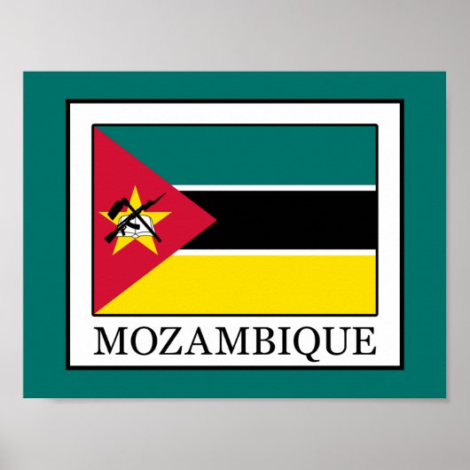 Mozambique Poster (Voorkant)