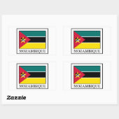 Mozambique Rechthoekige Sticker (Vel)