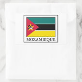 Mozambique Rechthoekige Sticker (Tas)