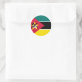 mozambique ronde sticker (Tas)