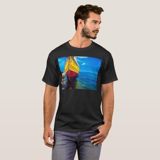 Mozambique-scheepvaartparadijs T-shirt (Voorkant volledig)