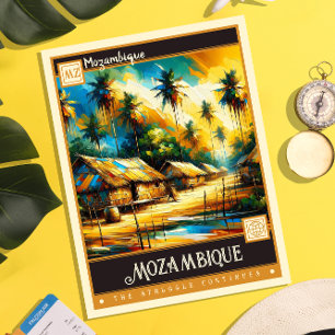 Mozambique    schilderij briefkaart
