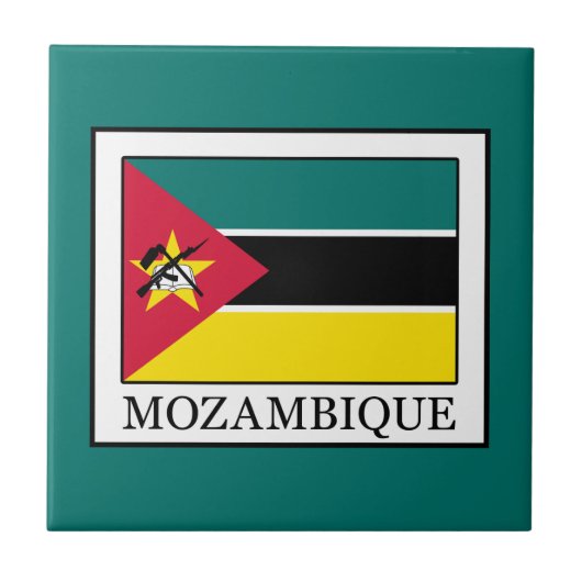 Mozambique Tegeltje (Voorkant)