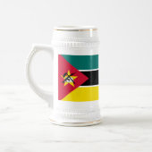 Mozambique vlag bierpul (Links)