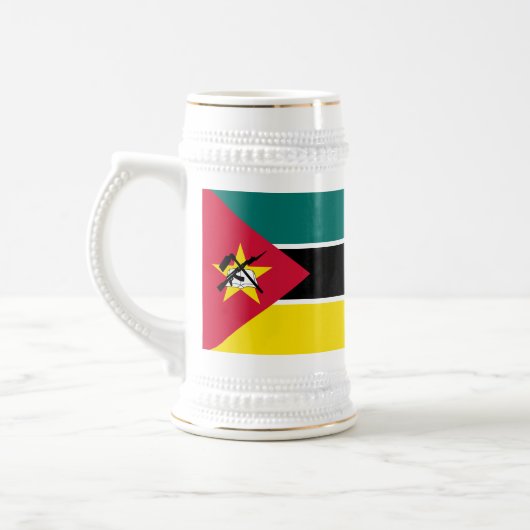 Mozambique vlag bierpul (Links)