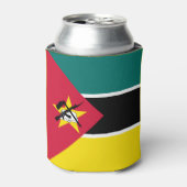 Mozambique vlag blikjeskoeler (Blikje Voorkant)