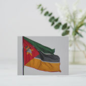 mozambique vlag briefkaart (Staand voorkant)