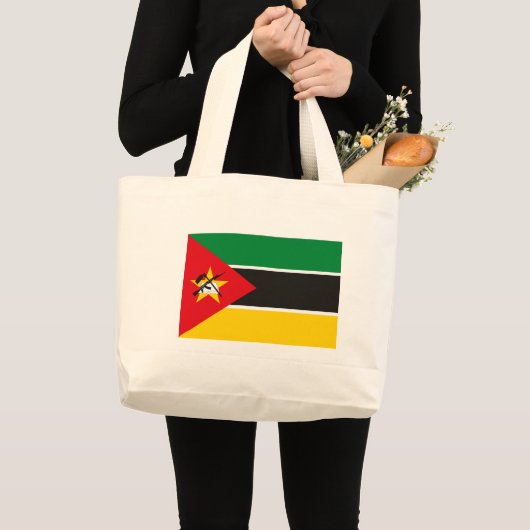 Mozambique Vlag Canvas tas (Voorkant (product))