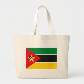Mozambique Vlag Canvas tas (Voorkant)