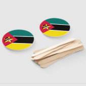 Mozambique vlag handwaaier (Niet-gemonteerd)