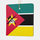 Mozambique vlag keramisch ornament (Links)