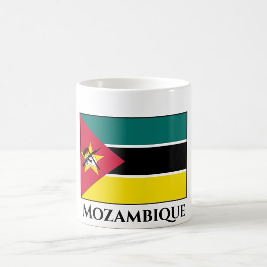 Mozambique vlag koffiemok (Center)