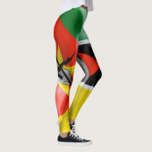 Mozambique vlag leggings (Rechts)