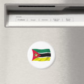 Mozambique Vlag Magneet (Insitu (Vaatwasser))