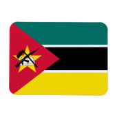 Mozambique vlag magneet (Horizontaal)