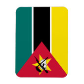 Mozambique vlag magneet (Verticaal)