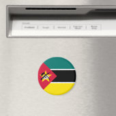 Mozambique vlag magneet (Insitu (Vaatwasser))