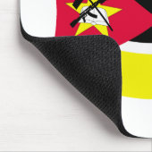 Mozambique Vlag Muismat (Hoek)