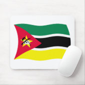Mozambique Vlag Muismat (Met muis)