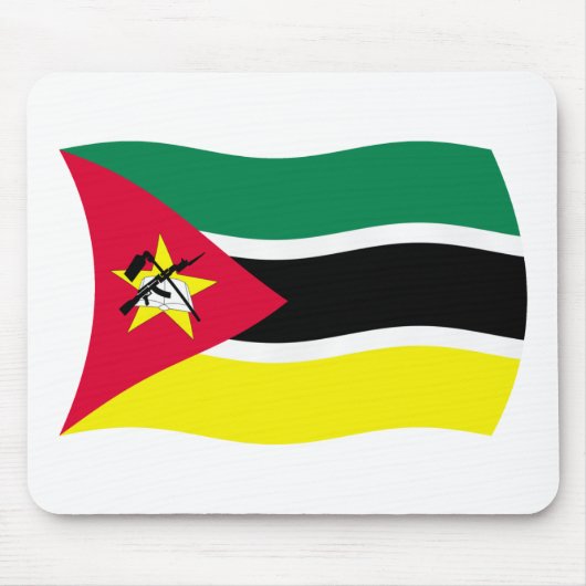 Mozambique Vlag Muismat (Voorkant)