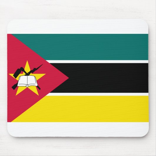 Mozambique vlag muismat (Voorkant)