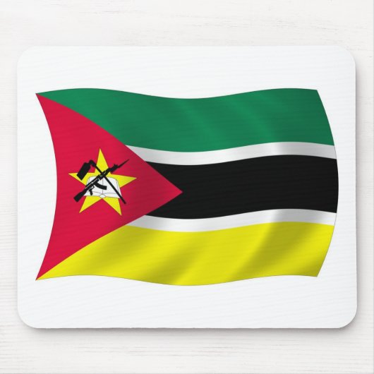 Mozambique Vlag Muismat (Voorkant)