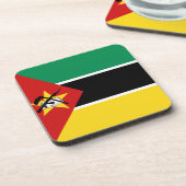 Mozambique Vlag Onderzetter (Linkerzijde)