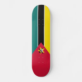 Mozambique vlag persoonlijk skateboard (Voorkant)