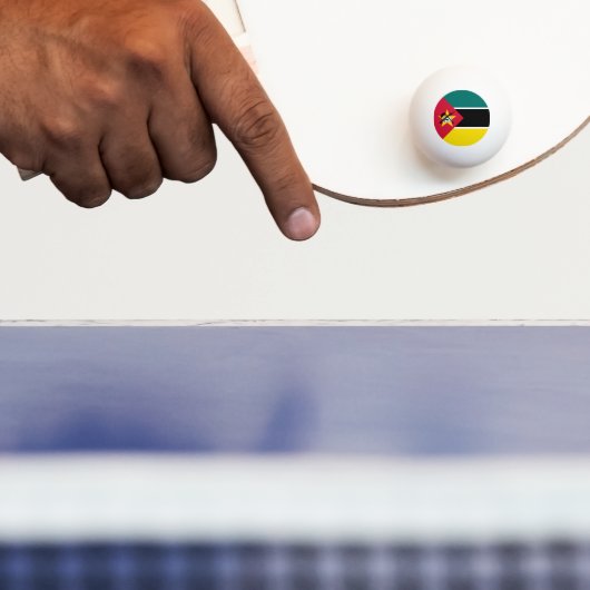Mozambique vlag pingpongbal (Peddel)