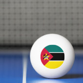 Mozambique vlag pingpongbal (Net)