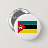 Mozambique vlag ronde button 5,7 cm (Voorkant /achterkant)