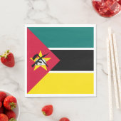 Mozambique vlag servet (Insitu)